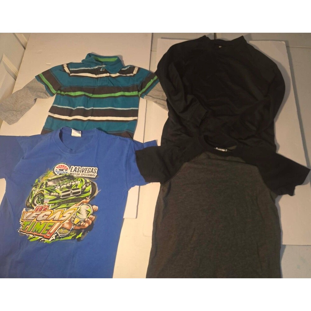 Boys Size Small Shirts Lot Of 4 Mixed Brands